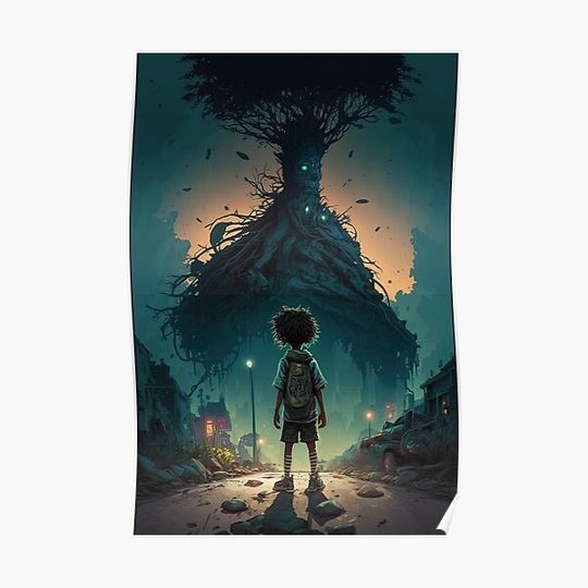 Discover Urban Fantasy Series 07 Premium Matte Vertical Poster
