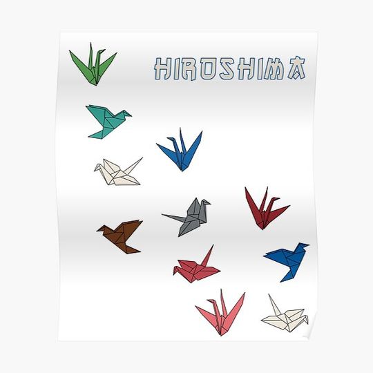 Discover Hiroshima Premium Matte Vertical Poster
