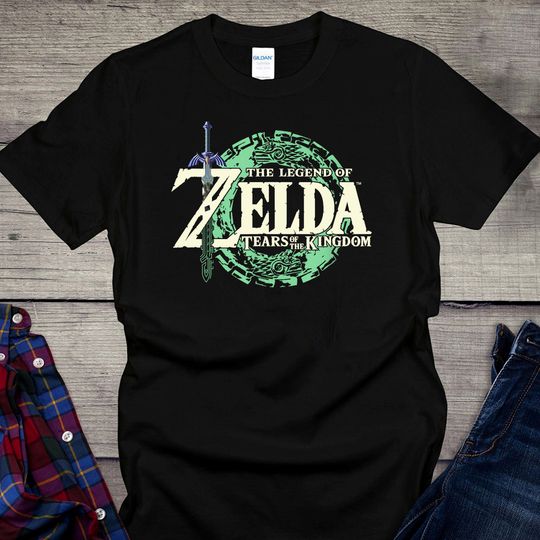 Discover The Legend Of Zelda Tears Of The Kingdom Logo Shirt