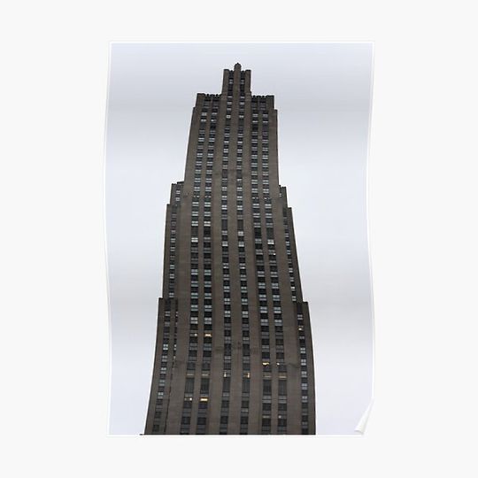 Discover empire state building Premium Matte Vertical Poster