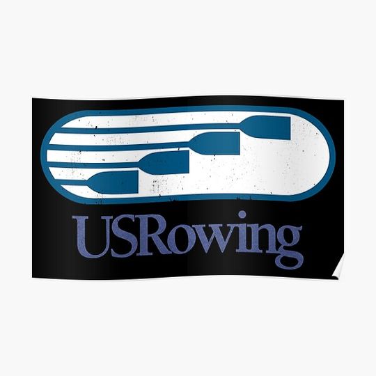 Discover US Rowing Premium Matte Vertical Poster