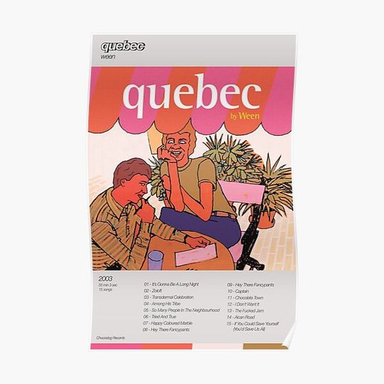 Discover Quebec by Ween Premium Matte Vertical Poster