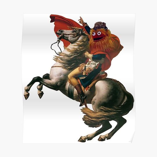 Discover Napoleon Gritty Premium Matte Vertical Poster