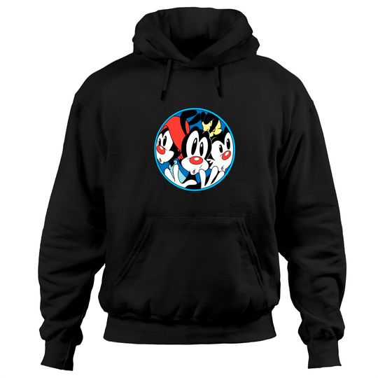 Discover Animaniacs | Warner Siblings Circle Graphic Hoodies