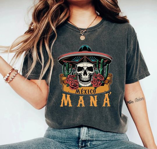 Discover Mana Shirts, Mana Tour 2023 Tee, Mana Concert Shirt, Mxico Lindo Y Querido Tour Shirt