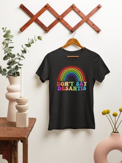 Discover Don't Say Desantis Shirt, LGBT Pride T-Shirt, Florida Say Gay, Equality Rights, Read Banned Books