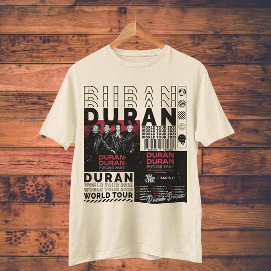 Discover Duran Duran Music Shirt, North American Tour 2023 Album Unisex 90s