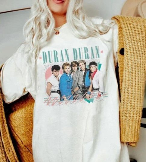 Discover Vintage Duran Duran Shirt, Duran Duran Shirt, Music Shirt Gift, Music Merch