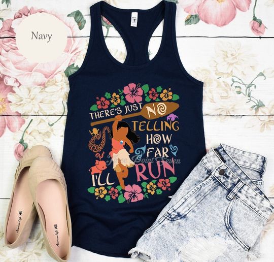 Discover There's Just no Telling How Far I'll Run Tank Top