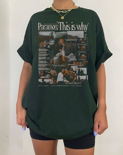 Discover Vintage Paramore Tour Shirt, Paramore Band 2023 Shirt