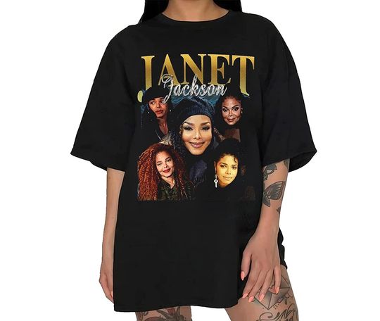 Discover Janet Jackson T Shirt, Together Again Tour 2023 T-Shirt, Janet Jackson Gift For Fan