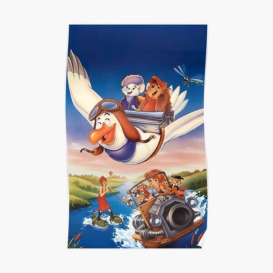 Discover The Rescuers Premium Matte Vertical Poster