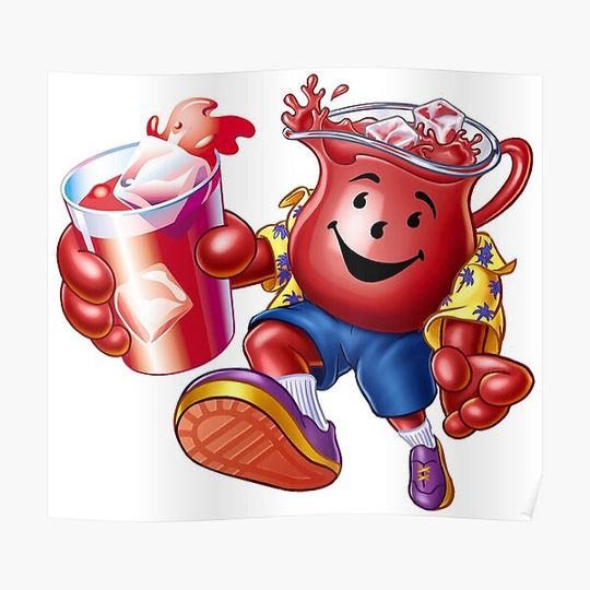 Discover Kool-Aid Man Premium Matte Vertical Poster