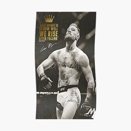 Discover Conor McGregor Premium Matte Vertical Poster