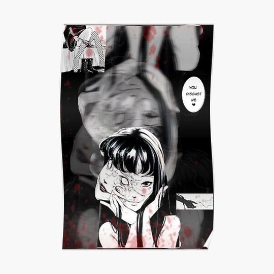 Discover Dark Anime Art Premium Matte Vertical Poster