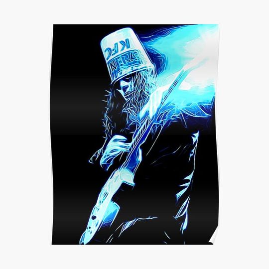 Discover Buckethead - Electric Tears Premium Matte Vertical Poster