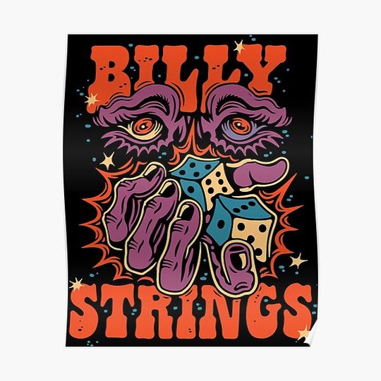 Discover Billy Strings Premium Matte Vertical Poster