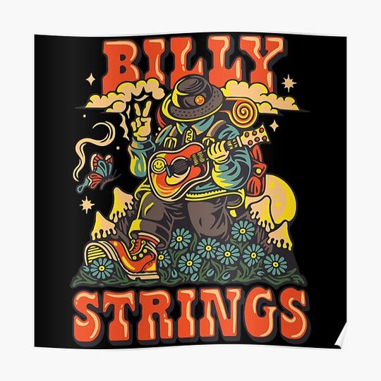 Discover Billy Strings FALL WINTER 2022 Premium Matte Vertical Poster
