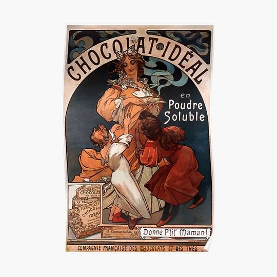 Discover macha chocolat ideal Premium Matte Vertical Poster