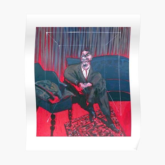 Discover Francis Bacon Seated Figure Premium Matte Vertical Poster