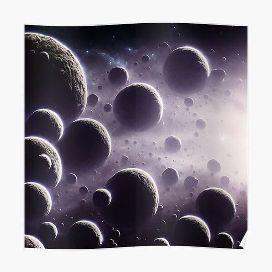 Discover Cosmic Wanderlust Premium Matte Vertical Poster