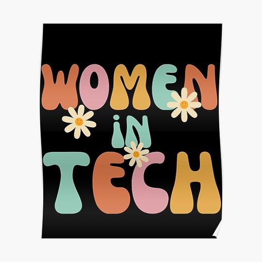Discover Women In Technology Premium Matte Vertical Posters / Girls