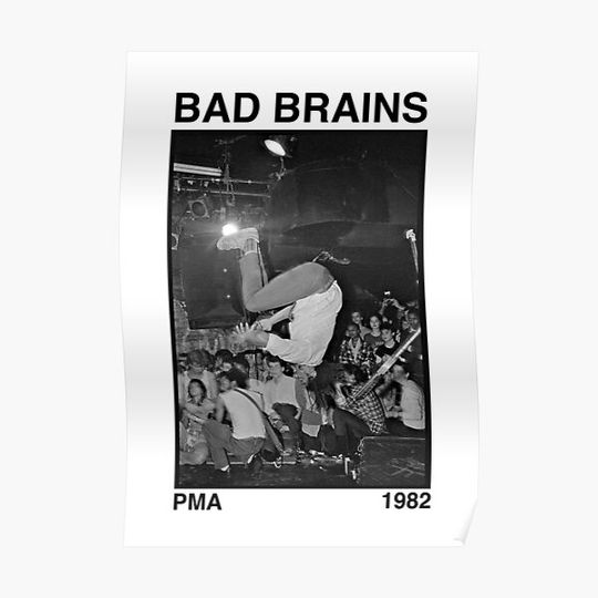 Discover Bad Brains PMA Premium Matte Vertical Poster