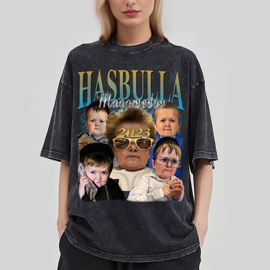 Discover Hasbulla Magomedov Vintage T-Shirt , King Hasbulla