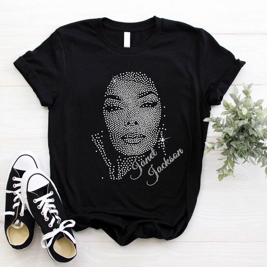 Discover Janet Jackson Bling T-shirt, Janet T-shirt, Janet Jackson Shirt Fan Gifts
