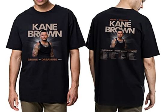 Discover Kane Brown Music Tour 2023 Shirt, Drink Or Dreaming Tour 2023 Shirt, Kane Brown 2023 Concert T-Shirt