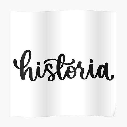 Discover Historia - Folder/Binder Premium Matte Vertical Poster