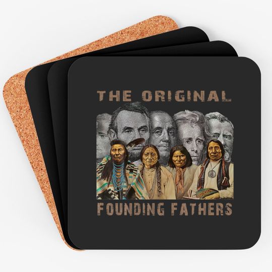 Discover Native American: The Original Founding Fathers Coasters