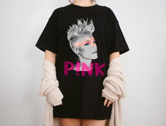 Discover P!nk Pink Singer Summer Carnival 2023 Tour T-Shirt, T-Shirt, Trustfall Album Shirt
