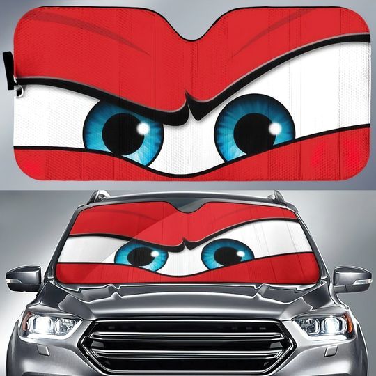 Discover Cartoon Eyes Sunshade, Sun Shade For Car