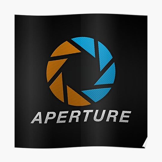 Discover Aperture Science Premium Matte Vertical Poster