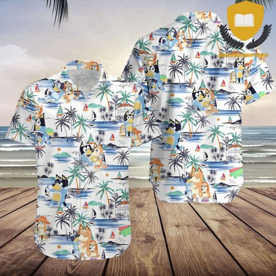 Discover B.lue.y Beach Hawaii Shirts, Summer Shirt, Hawaiian Shirt