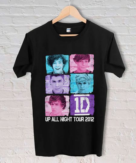 Discover 2012 One Direction Up All Night Tour Shirt