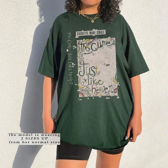Discover The Cure Just Like Heaven Album Vintage T-Shirt