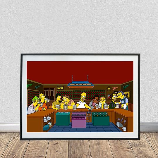 Discover Moes Bar Poster