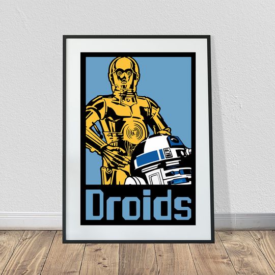 Discover Droids Poster, Droids Poster
