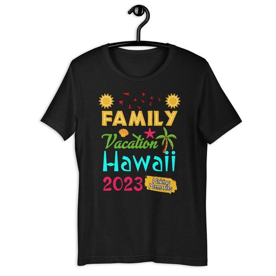 Discover Family Vacation Hawaii 2023 Summer Family Trip t-shirt