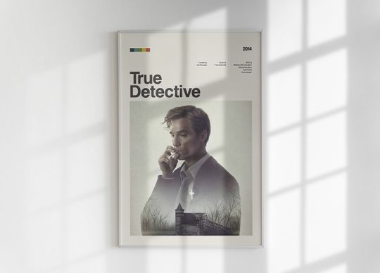 Discover True Detective Tv Series Poster, Modern Tv Series Poster