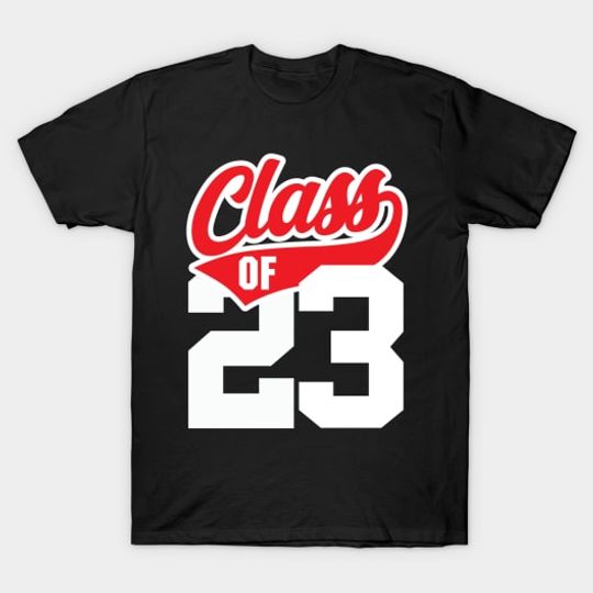 Discover Class of 23 Graduate Vintage Athletic Graduation 2023 T-Shirt