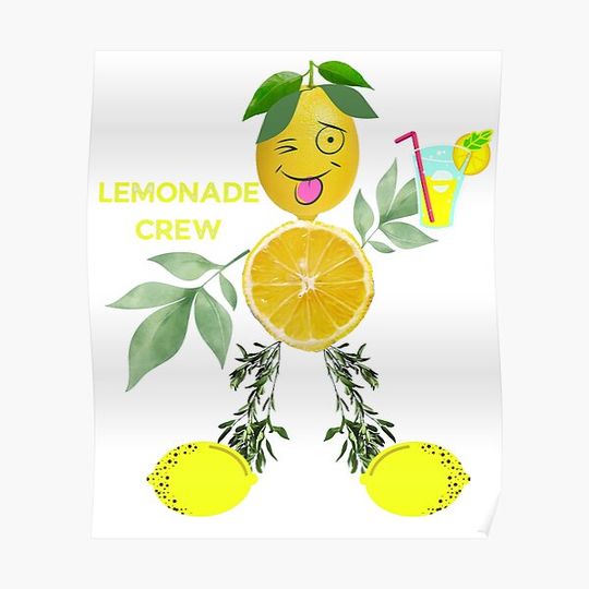 Discover lemonade crew Premium Matte Vertical Poster