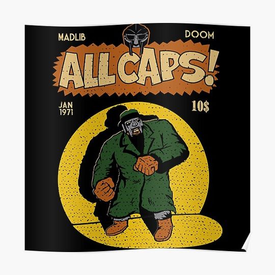 Discover madlib Dooom Premium Matte Vertical Poster