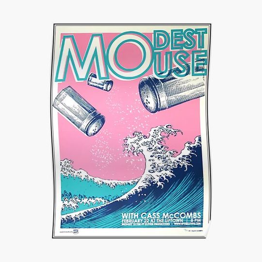 Discover Modest Mouse Bear Edge Field Premium Matte Vertical Poster