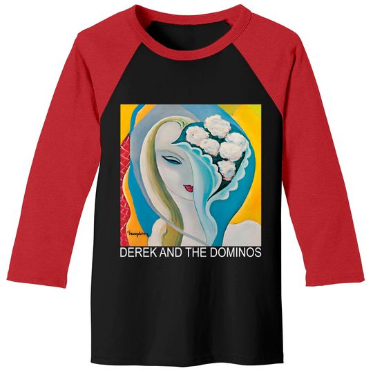 Discover Derek And The Dominos Baseball Tees, Derek And The Dominos Layla Blues Rock Band Baseball Tees