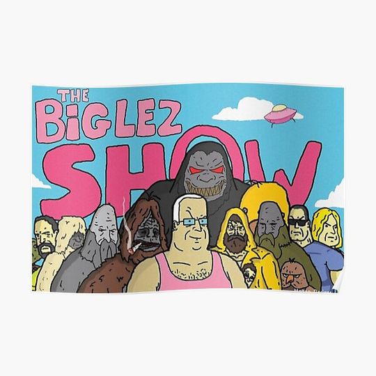 Discover the big lez show series poster Premium Matte Vertical Poster