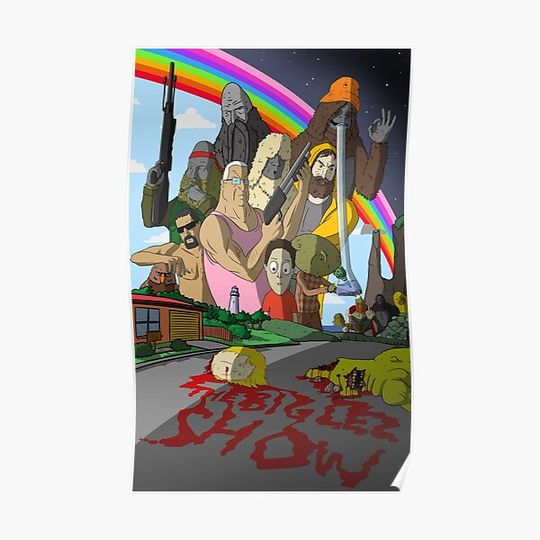 Discover The Big Lez Show Fan Art Premium Matte Vertical Poster