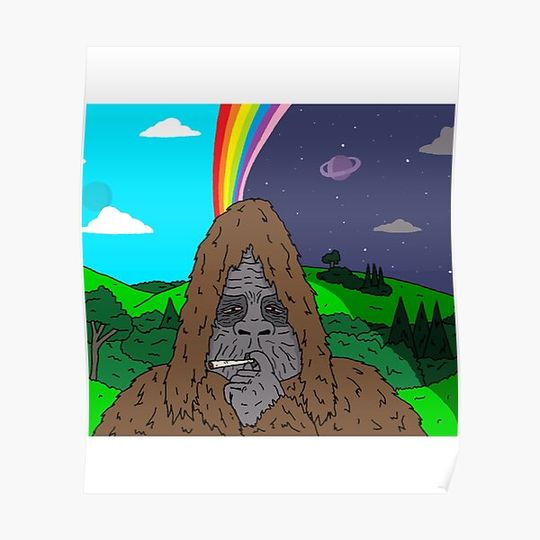 Discover Big Lez show sassy the sassquach Premium Matte Vertical Poster